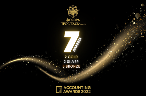 7 Νέα βραβεία στο θεσμό “ACCOUNTING AWARDS 2022”&#33;